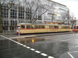 Düsseldorf Berliner Allee GT 8 Ex D Bahn