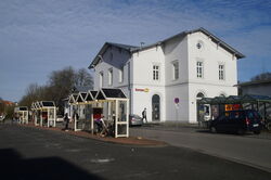 Bahnhof Geilenkirchen von der Straßenseite